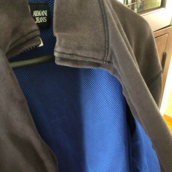 Beautiful ARMANI JEANS men's sweater with zipper - Picture 3 of 7
